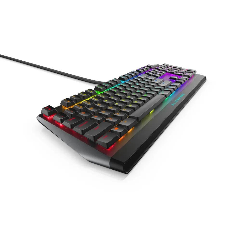 DELL Alienware 510K Low-profile RGB Mechanical Gaming Keyboard - AW510K (Dark Side of the Moon)
