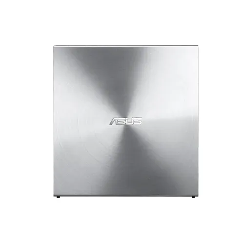 ASUS DVD SDRW-08U5S-U/SIL/G/AS, External Slim DVD-RW, silver, USB + Cyberlink Power2Go 8