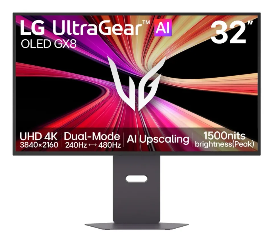 LG UltraGear/32GX870B-B/31,5"/OLED/4K UHD/240Hz/0,03ms/Černá/2R