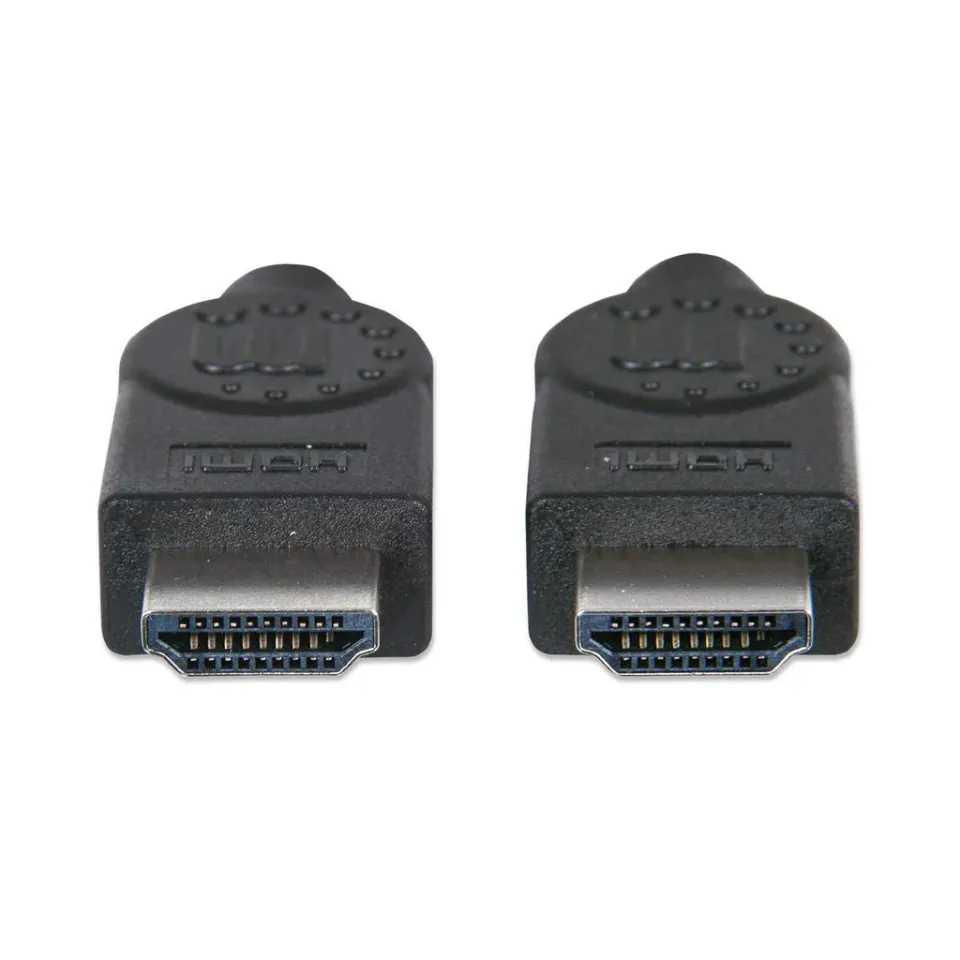 MANHATTAN kabel HDMI s Ethernetem, stíněný, 1m, Black