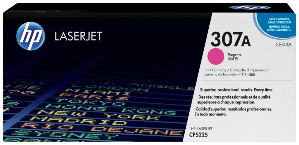 HP CE743A purpurový toner magenta 7300 stran (CLJ CP5225)
