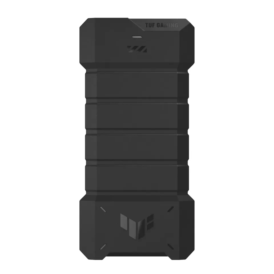 ASUS TUF GAMING A2 SSD NVME case, USB3.2 Gen 2X1, M.2 NVMe SSD kovový box, černá