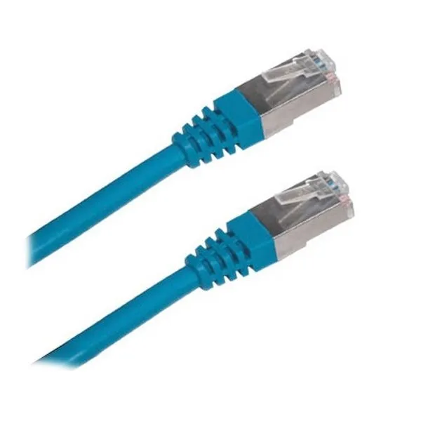 XtendLan Patch kabel Cat5e FTP 3m - modrý