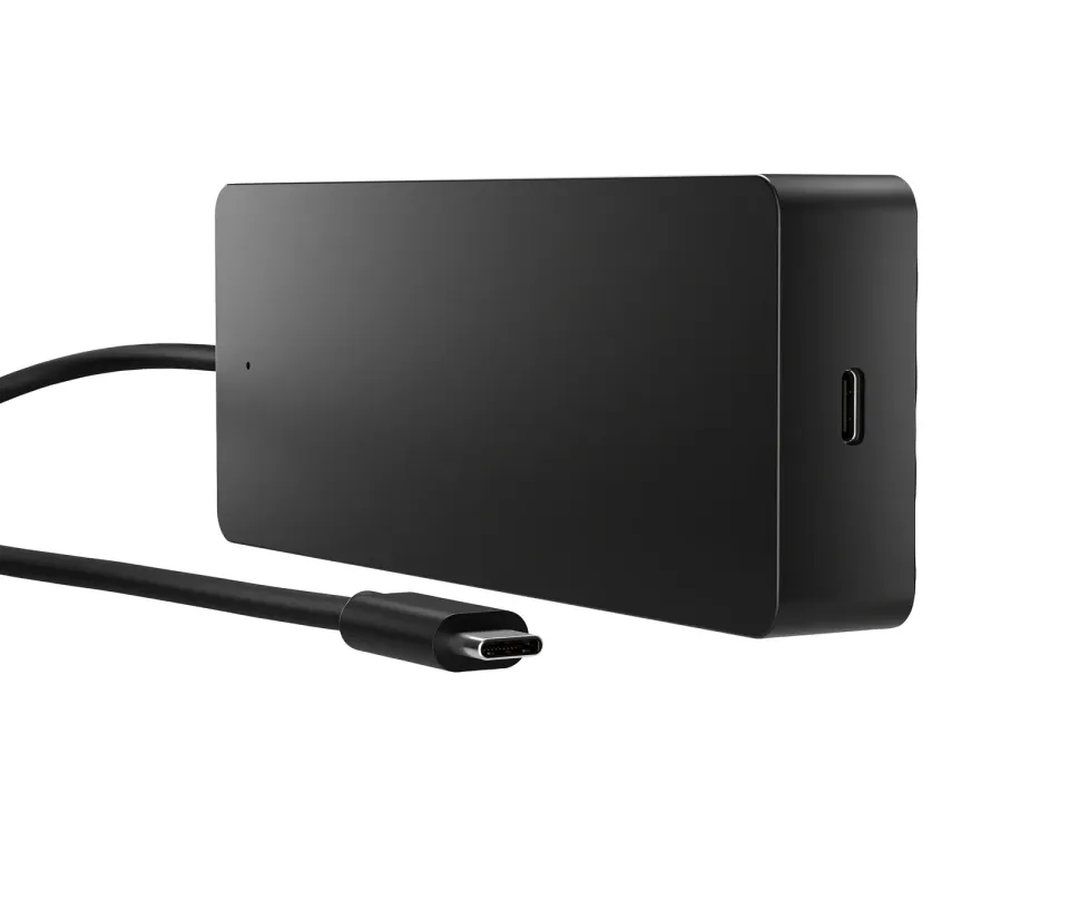 HP dock - Universal USB-C Multiport Hub (2x USB-A 3.2, 1xUSB-C, 1xHDMI 2.0, 1xDP 1.2, USB-C 65W, RJ45, bez zdroje