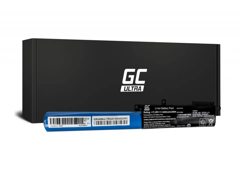 Green Cell Battery ULTRA A31N1519 for Asus F540 F540L F540S R540 R540L R540M R54