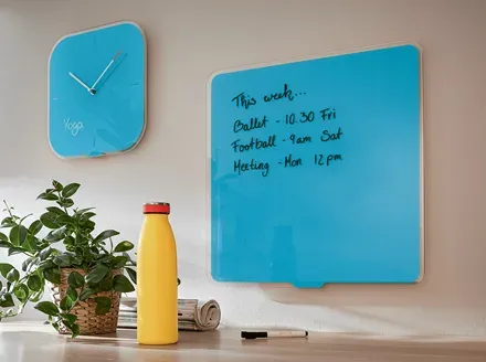 LEITZ Magnetická tabule na zeď Cosy 450x450mm, klidná modrá