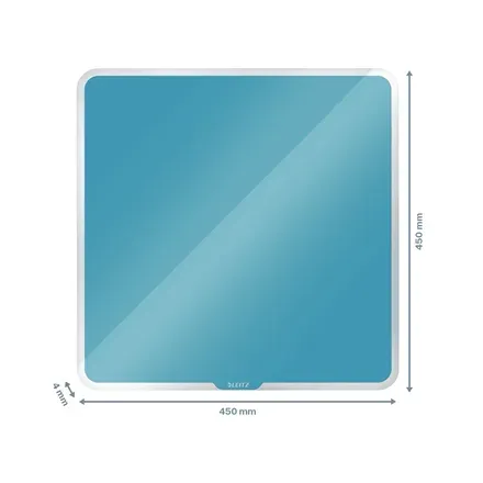 LEITZ Magnetická tabule na zeď Cosy 450x450mm, klidná modrá