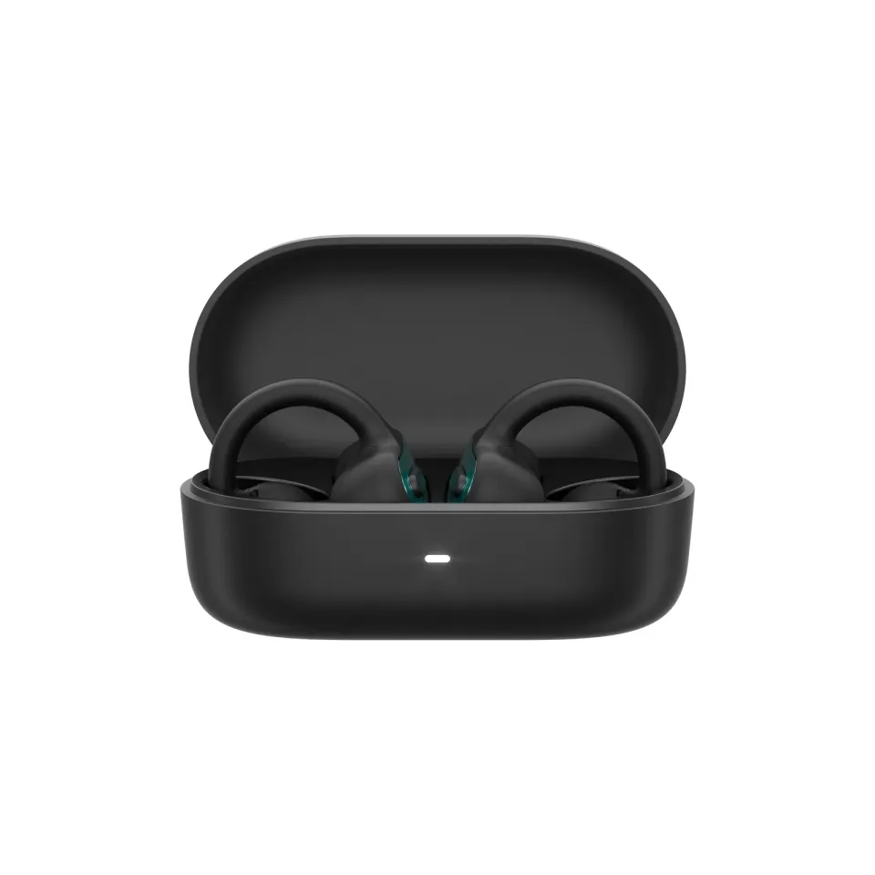Lenovo Open-Ear Clip-on Earbuds X500 = True Wireless sluchátka v černé barvě