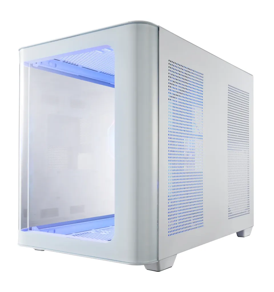 FSP S380-WA/Micro ATX/Transpar./Bílá