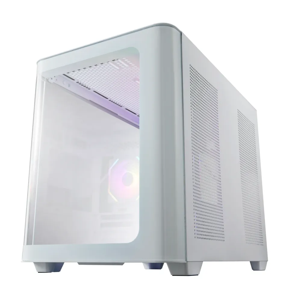 FSP S380-WA/Micro ATX/Transpar./Bílá