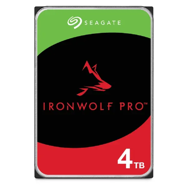 SEAGATE ST4000NT001 hdd IronWolf PRO 4TB CMR 7200rpm 256MB NAS HDD 24x7 250MB/s 3.5 RAID SATA3-6Gbps