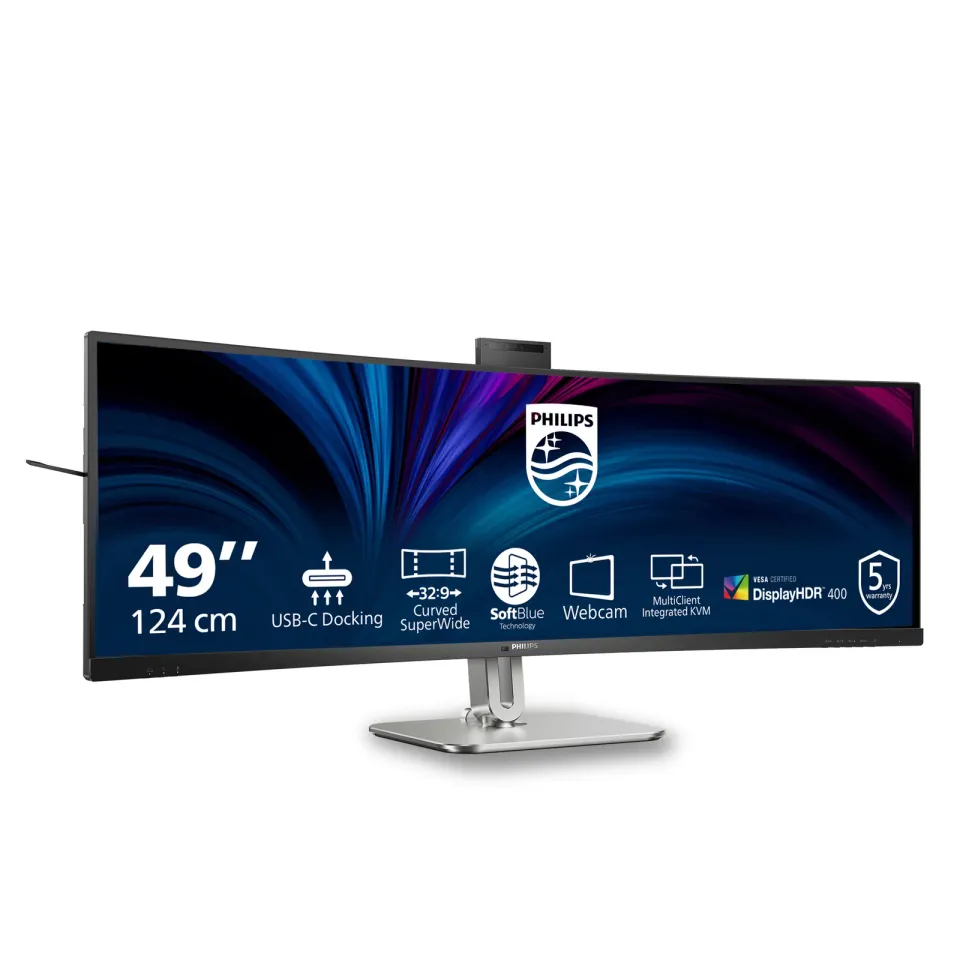 Philips LCD 49B2U6900CH 48,8" zakř. VA/5120x1440@75Hz/4ms/450cd/2xHDMI/DP/4xUSB/