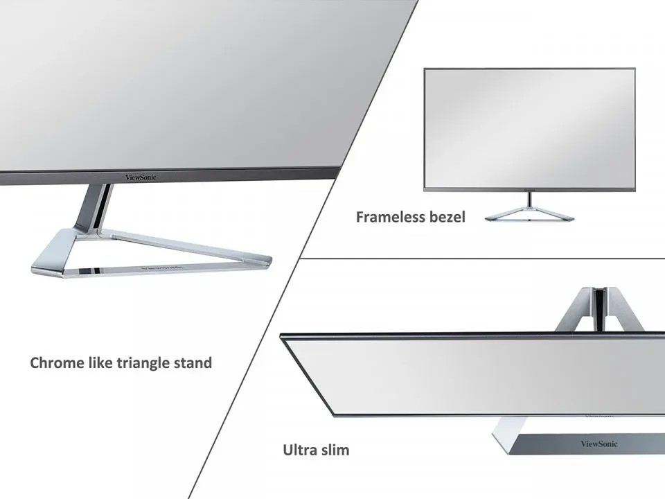 VIEWSONIC LCD 32" monitor VX3276-2K-MHD-2 2560x1440 IPS (repro, 4ms, 250cd, 75Hz, HDMI+ DPort)