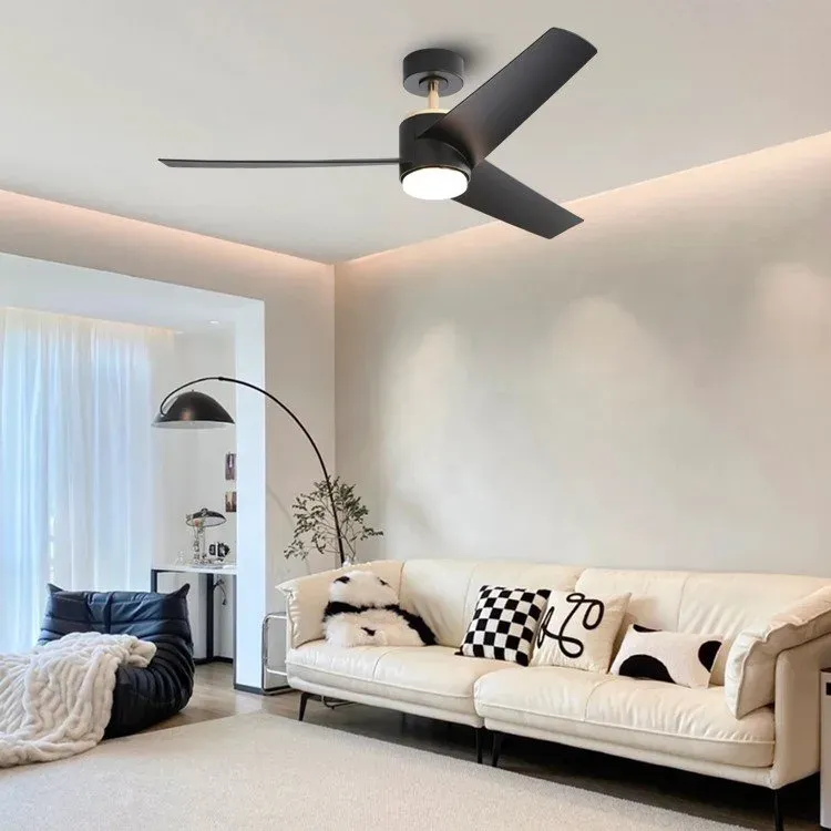 IMMAX NEO LITE BEAUTY SMART LED stropní svítidlo s ventilátorem 18W, Wi-Fi, TUYA, růžové zlato-černé