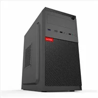1stCOOL skříň STEP 5, micro tower, AU, USB 3.0, USB-C, bez zdroje, černá, poškozený obal.