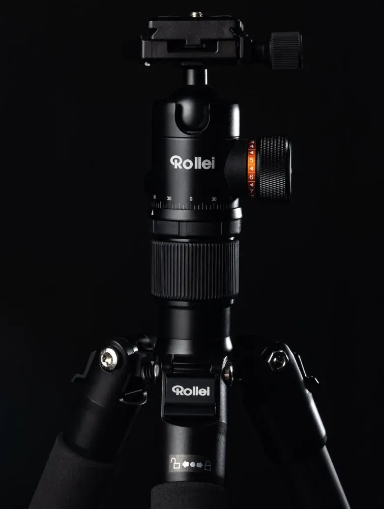Rollei Stativ C6i Karbon/ Zátěž 12kg/ Vytažený 171,5 cm/ Karbon/ Černý