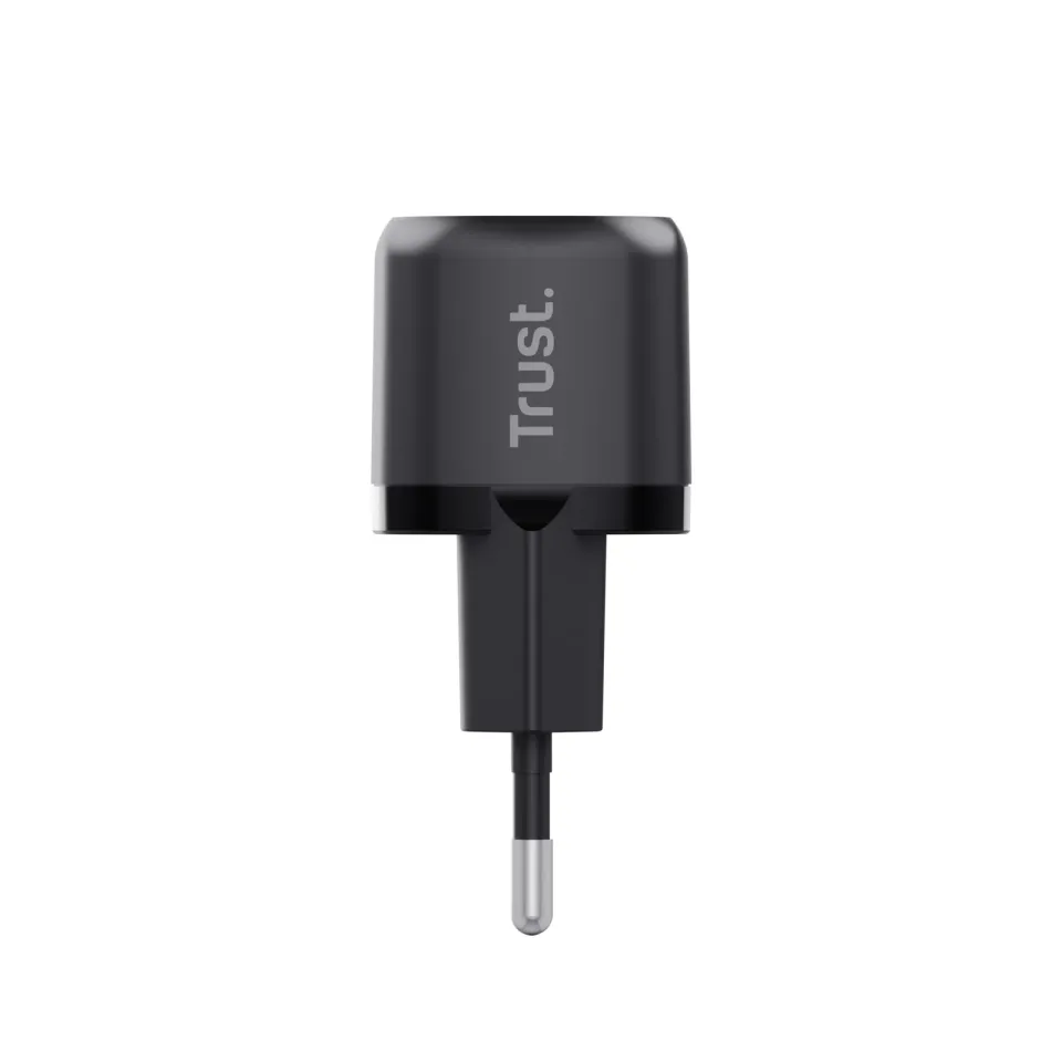TRUST nabíječka 20W Maxo, USB-C, Nabíječka do zdi, černá