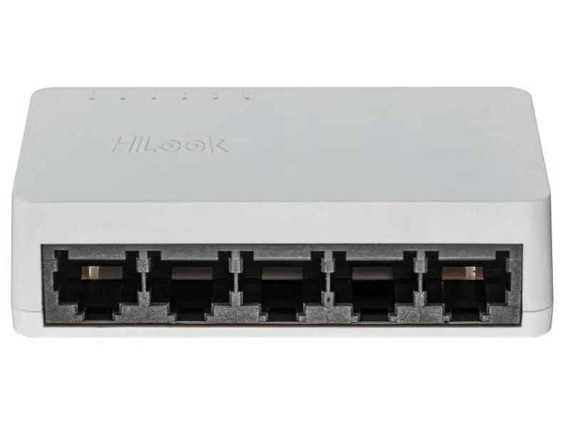 HiLook Powered by HIKVISION switch NS-0505D/ 5x port/ 1000 Mbps RJ45 ports/ 1 Gbps/ Plast