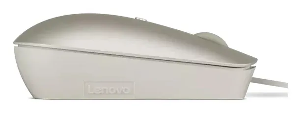 Lenovo myš CONS 540 USB-C kabelová kompaktní - zlatá (Sand)