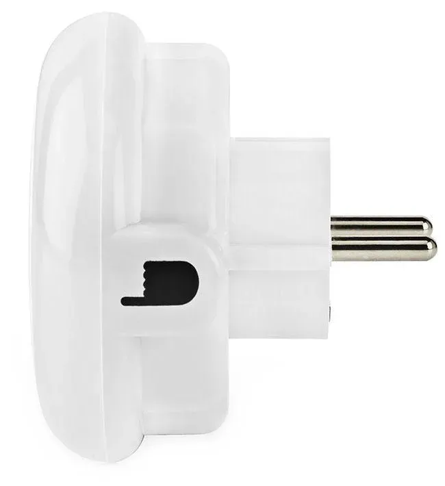 NEDIS LED noční světlo do zásuvky/ denní/noční senzor/ 3680 W/ 10 lm/ bílá / modrá / zelená