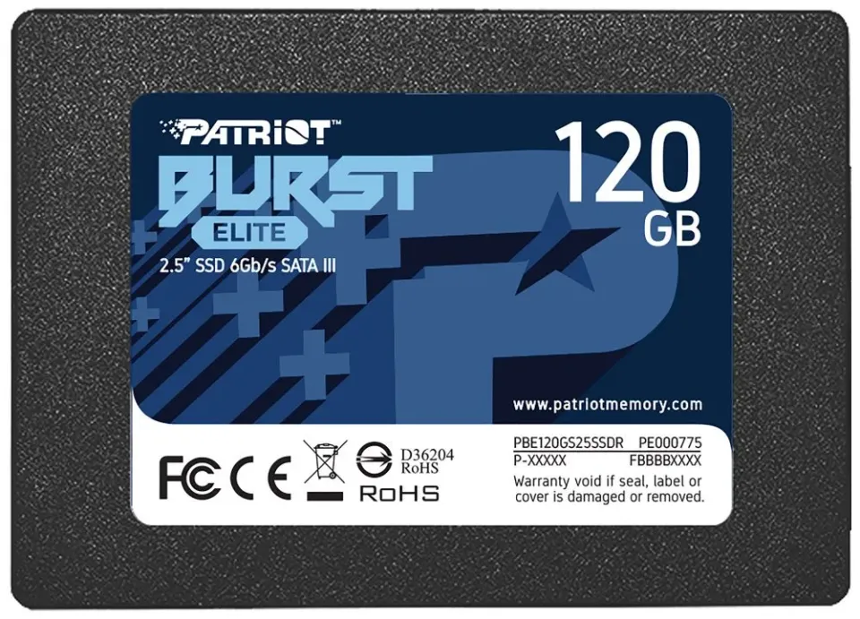 PATRIOT Burst Elite/120GB/SSD/2.5"/SATA/3R