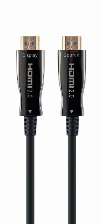 Gembird Aktivní optický (AOC) Vysokorychlostní kabel HDMI s Ethernetem, černý, 3