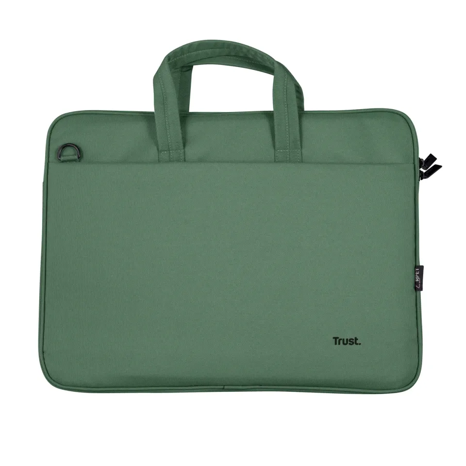 TRUST Pouzdro na notebook 16" Bologna Slim Laptop Bag Eco, zelená