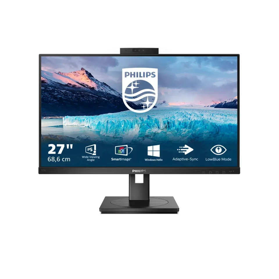 Philips LCD 272S1MH 27" IPS/1920x1080@75Hz/4ms/250cd/VGA/DVI/HDMI/DP/4xUSB/Webca
