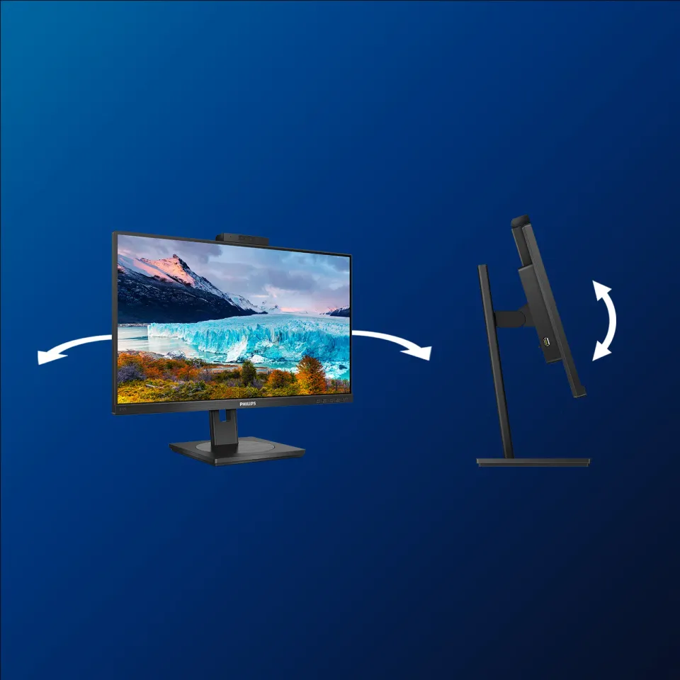 Philips LCD 272S1MH 27" IPS/1920x1080@75Hz/4ms/250cd/VGA/DVI/HDMI/DP/4xUSB/Webca