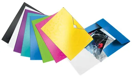 LEITZ Desky na dokumenty WOW, PP, bílá