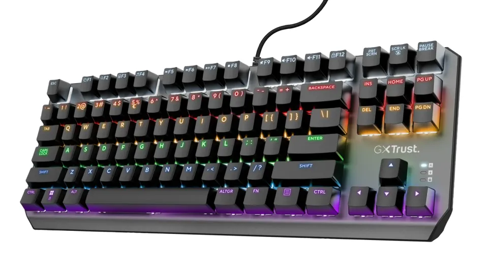 TRUST klávesnice GXT 834 CALLAZ TKL KEYBOARD US