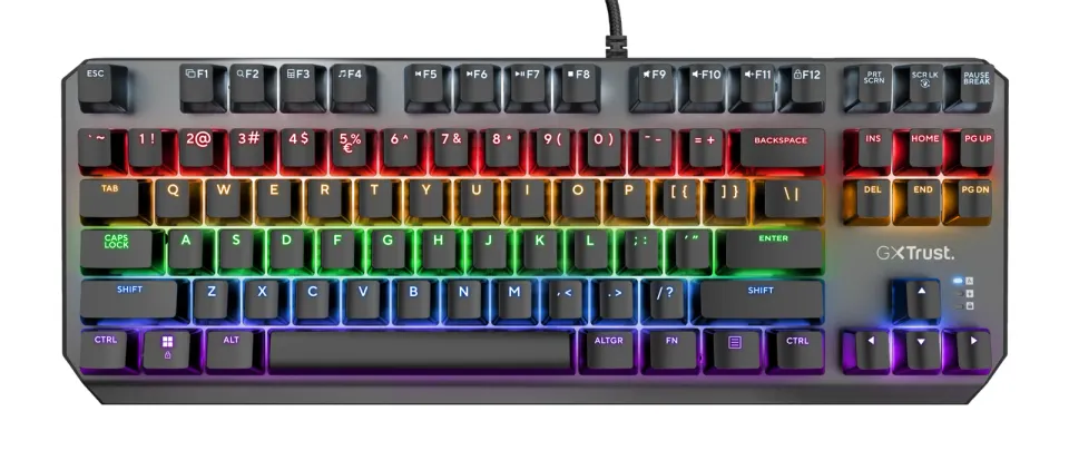 TRUST klávesnice GXT 834 CALLAZ TKL KEYBOARD US