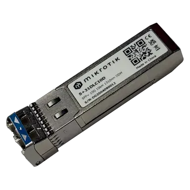 MikroTik SFP+ (miniGBIC) modul S+31DLC10D, SM, 10km, 10G
