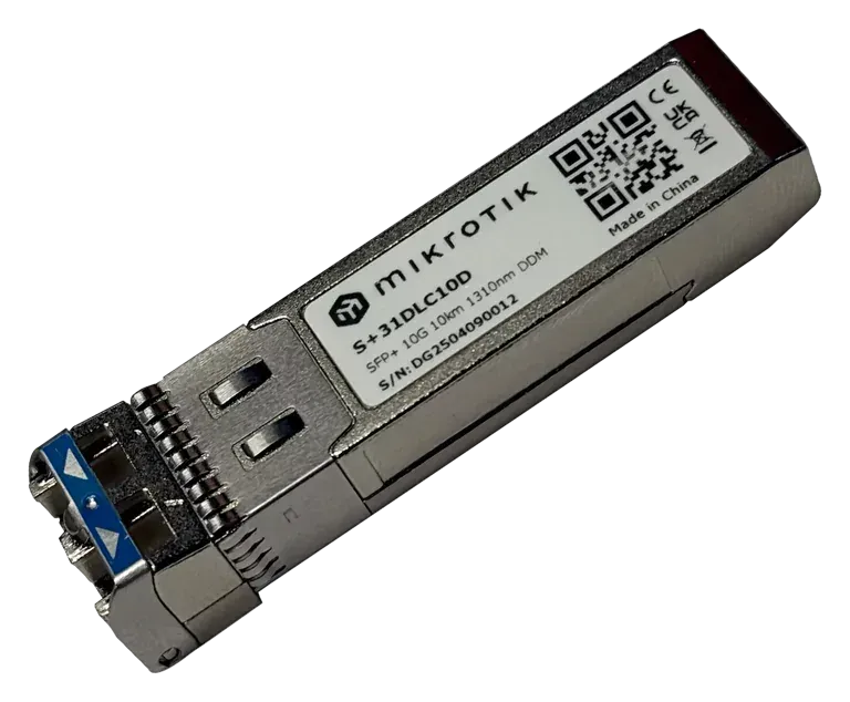 MikroTik SFP+ (miniGBIC) modul S+31DLC10D, SM, 10km, 10G