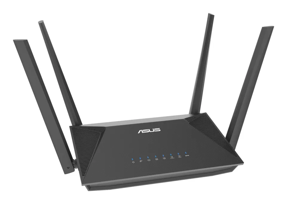 ASUS RT-AX52 Pro (AX3000) Router, Dual Band WiFi 6, Extendable Router