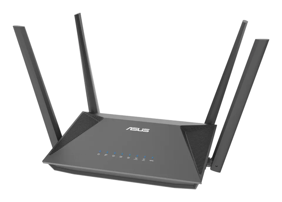 ASUS RT-AX52 Pro (AX3000) Router, Dual Band WiFi 6, Extendable Router