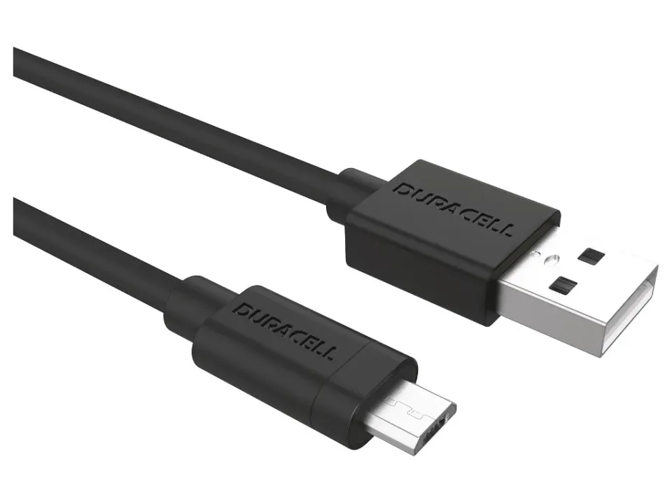 Duracell - napájecí a synchronizační kabel pro Micro USB zařízení 2m