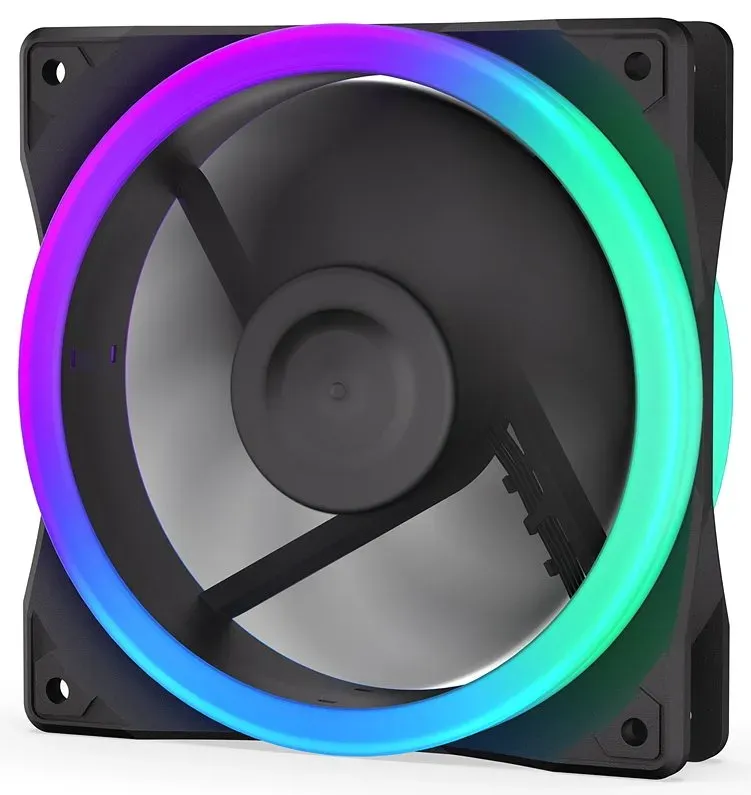 Endorfy Corona 120, Ventilátor, 120mm, FDB ložiško, výška 25mm, PWM, ARGB LED