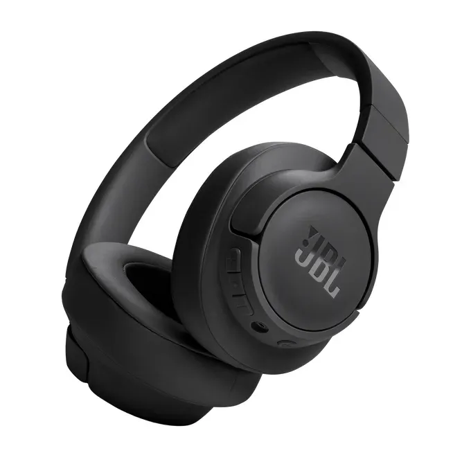 JBL Tune 720BT Black bezdrátová sluchátka přes uši, Bluetooth 5.3, až 76 hodin a rychlé dobití, černá