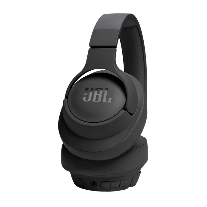 JBL Tune 720BT Black bezdrátová sluchátka přes uši, Bluetooth 5.3, až 76 hodin a rychlé dobití, černá