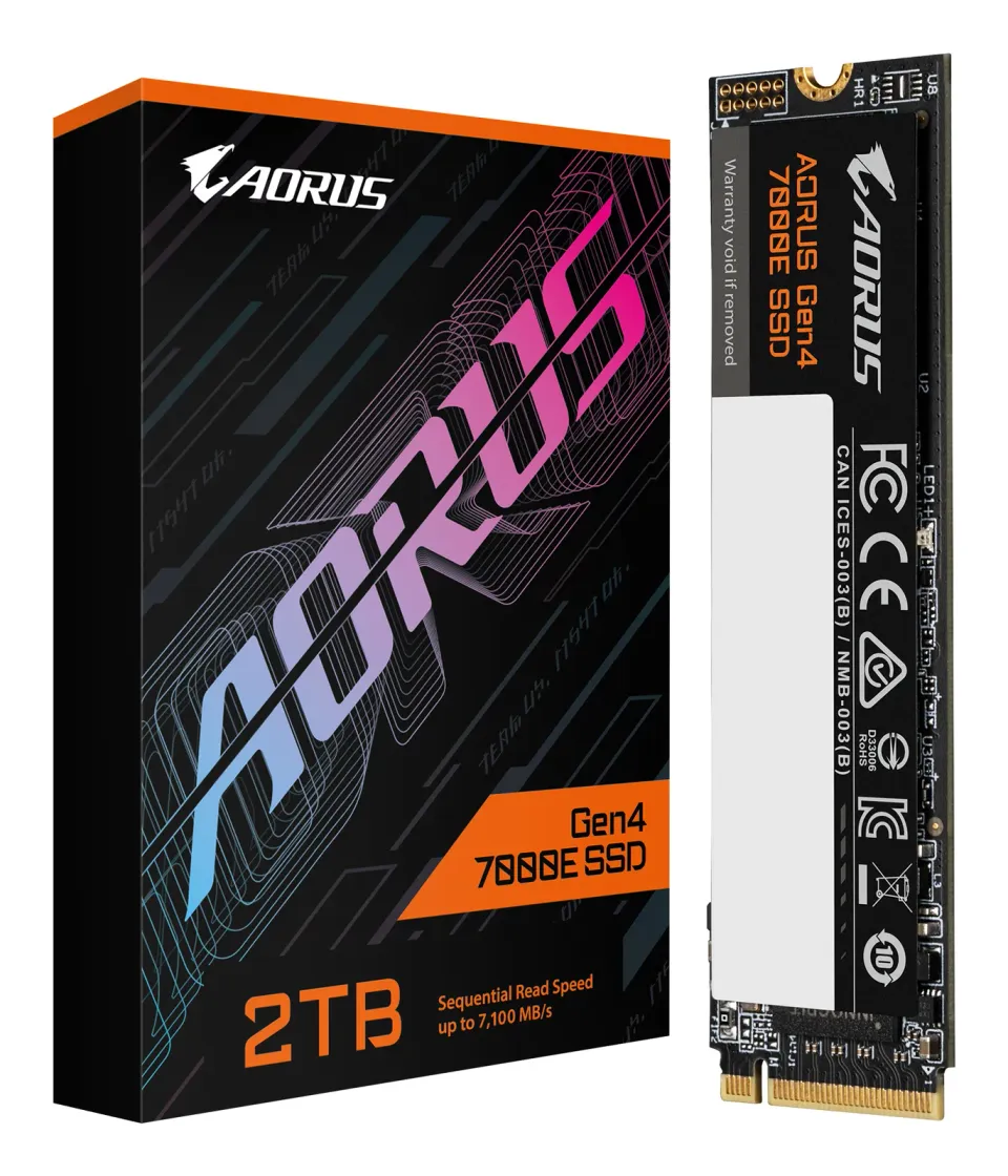 GIGABYTE AORUS Gen4 7000E SSD 2TB