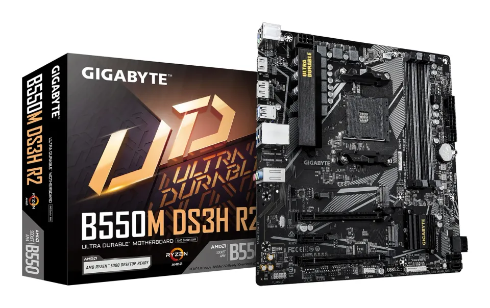 GIGABYTE B550M DS3H R2/AM4/mATX