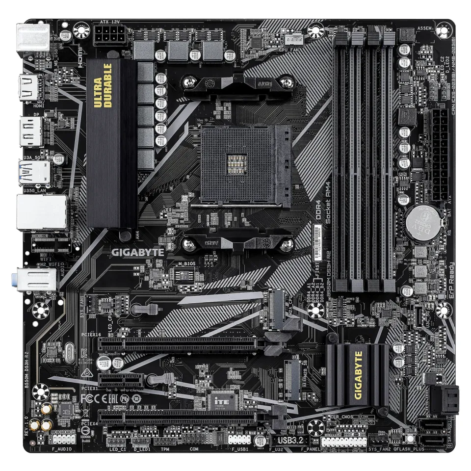 GIGABYTE B550M DS3H R2/AM4/mATX