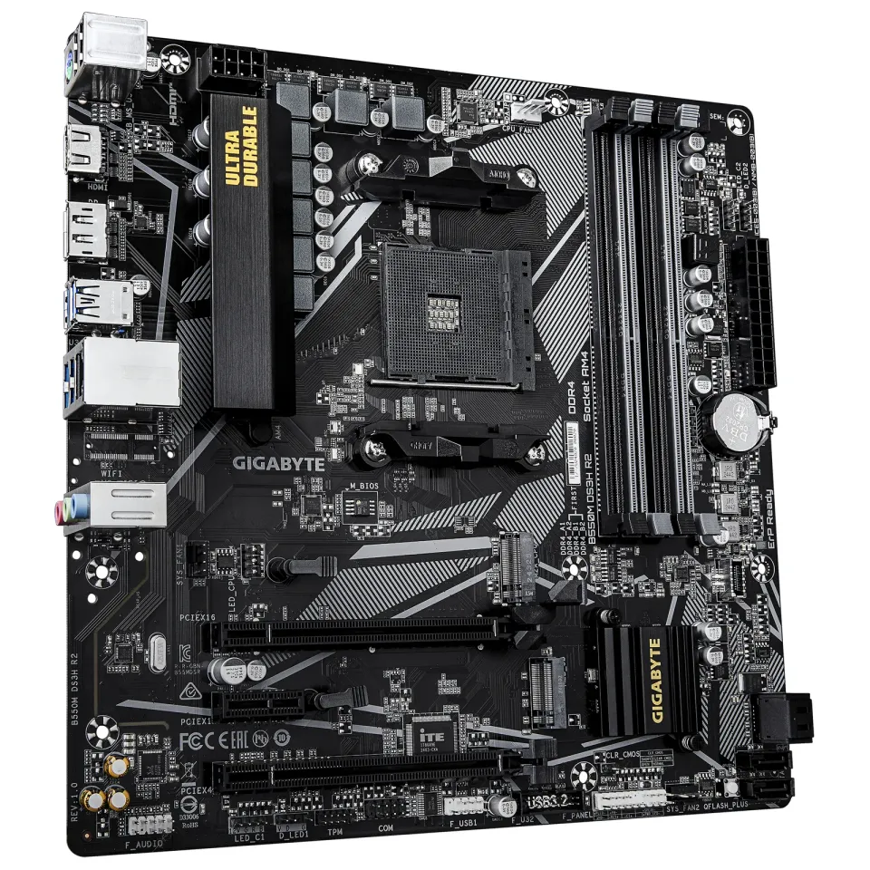 GIGABYTE B550M DS3H R2/AM4/mATX