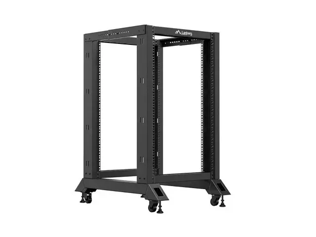 LANBERG OTEVŘENÝ RACK 18U 600X800 ČERNÝ