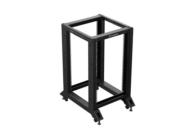 LANBERG OTEVŘENÝ RACK 18U 600X800 ČERNÝ
