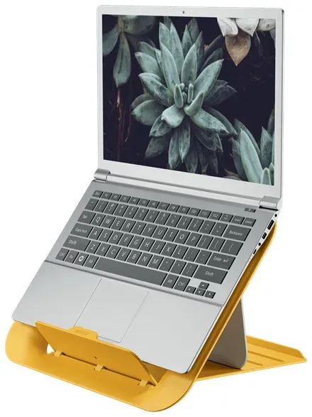 LEITZ Nastavitelný stojan pod notebook ERGO Cosy, teplá žlutá