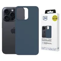 3mk ochranný kryt HARDY MagSilicone pro Apple iPhone 15 Pro Royal Blue