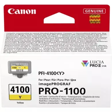 Canon cartridge INK PFI-4100 Y Yellow Ink Tank