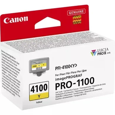 Canon cartridge INK PFI-4100 Y Yellow Ink Tank